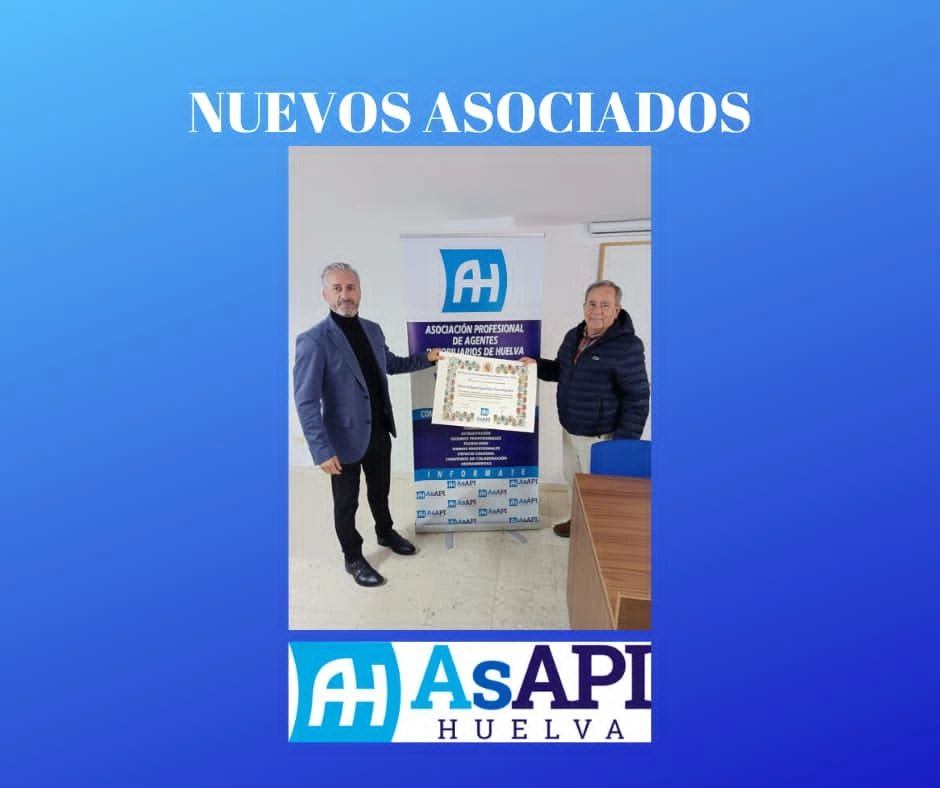 NUEVO ASOCIADO A ASAPI-HUELVA D ISMAEL CASTILLA HERNADEZ